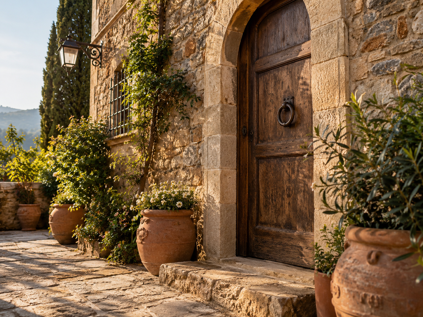 Italian craftsmanship for a home in Italy